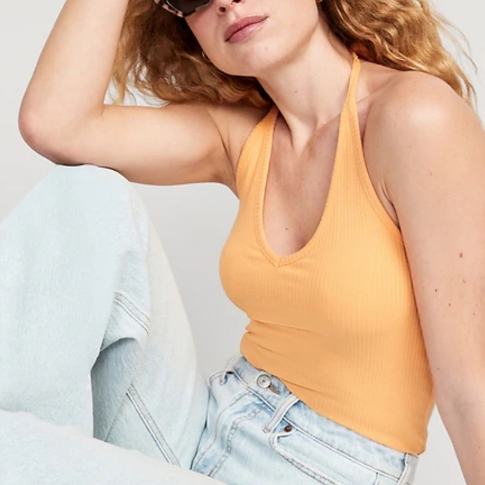 Old Navy Ribbed Halter Top